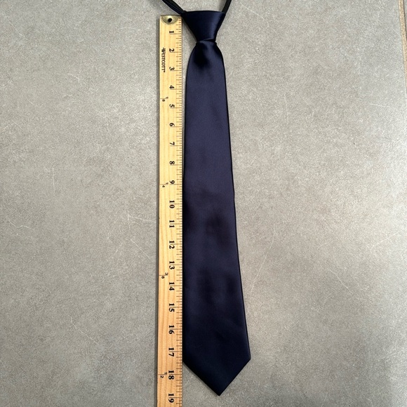 💜3/$15 Zipper Tie Blue - Picture 7 of 8